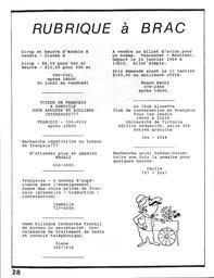   LE PHARE, 1989   , page 28