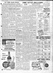 Saanich Peninsula And Gulf Islands Review Wed, June 19, 1957 (Page 7)