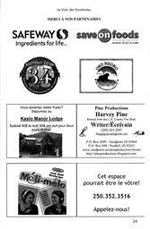   LA VOIX DES KOOTENAYS, 2010   , page 24