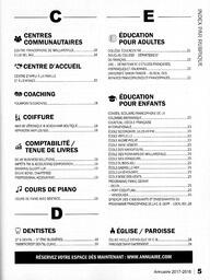   ANNUAIRE - FFCB, 2017   , page 7