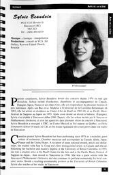   RÉPERTOIRE DES RESSOURCES CULTURELLES, 1997-1999   , page 13
