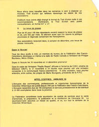   LE TRAIT D'UNION, 1989   , page 12