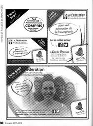   ANNUAIRE - FFCB, 2017   , page 114