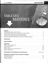   ANNUAIRE - FFCB, 2013   , page 3