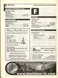   ANNUAIRE - FFCB, 2001   , page 34