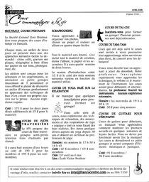   LE RÉVERBÈRE, 2008   , page 17