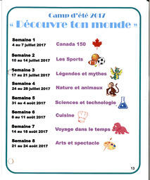   LE COIN DU PARC, 2017   , page 13