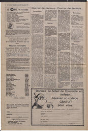 Le Soleil de Colombie, December 4, 1981, page 2