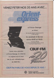Le Soleil de Colombie, January 22, 1988, page 9