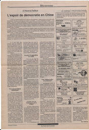 Le Soleil de Colombie, October 12, 1990, page 16