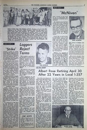   The Western Canadian Lumber Worker, Vol. XXXII, No. 7, 1st Issue Apr. 1965   , page 3