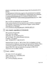   L'ANSE-AU-SABLE, 2010   , page 6
