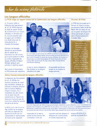   RAPPORT ANNUEL - FFCB, 2004-2005   , page 4
