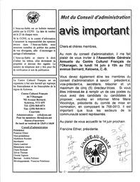   L'ANSE-AU-SABLE, 1999   , page 2