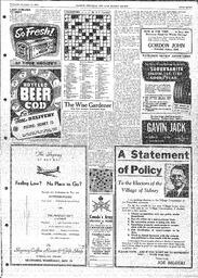 Saanich Peninsula And Gulf Islands Review Wed, November 19, 1952 (Page 7)