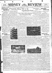 Sidney And Islands Review Thu, August 16, 1923 (Page 1)