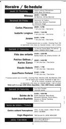   FESTIVAL D'ÉTÉ, 2000   , page 14