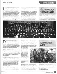   LE JOURNAL DU CSF, 2009   , page 13