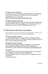   L'ANSE-AU-SABLE, 2011   , page 32