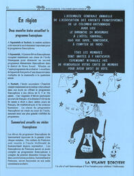   INFO-PARENTS COLOMBIE-BRITANNIQUE, 1996   , page 12