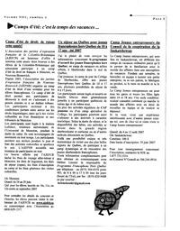   L'ANSE-AU-SABLE, 2007   , page 5