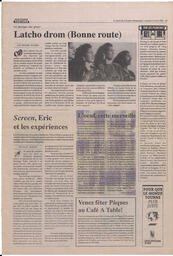 Le Soleil de Colombie-Britannique, April 14, 1995, page 14