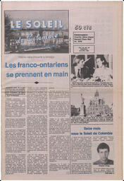 Le Soleil de Colombie, April 20, 1990, page 1