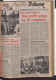   The Pacific Tribune - Friday, May 24, 1974   , page 1