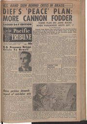   The Pacific Tribune - Friday, September 1, 1961   , page 1