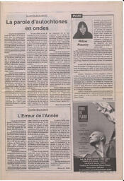 Le Soleil de Colombie-Britannique, January 13, 1995, page 3