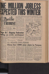   The Pacific Tribune - Friday, September 5, 1958   , page 1