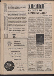 Le Soleil de Colombie, April 28, 1978, page 20