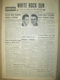The White Rock Sun, January 16, 1958 (Page 1)