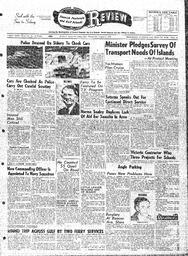Saanich Peninsula And Gulf Islands Review Wed, August 2, 1961 (Page 1)