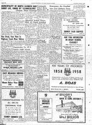 Saanich Peninsula And Gulf Islands Review Wed, October 1, 1958 (Page 6)