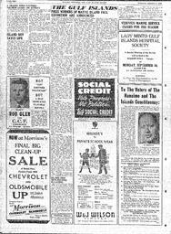 Saanich Peninsula And Gulf Islands Review Wed, September 5, 1956 (Page 10)
