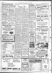 Saanich Peninsula And Gulf Islands Review Wed, September 14, 1955 (Page 2)
