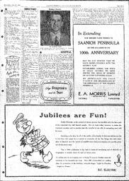 Saanich Peninsula And Gulf Islands Review Wed, June 23, 1954 (Page 19)