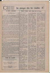 Le Soleil de Vancouver, October 6, 1972, page 11