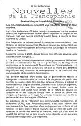   LA VOIX DES KOOTENAYS, 2009   , page 6