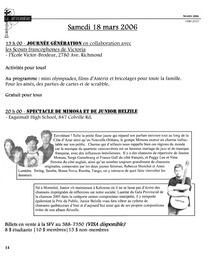   LE RÉVERBÈRE, 2006   , page 14