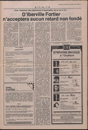 Le Soleil de Colombie, April 21, 1989, page 5