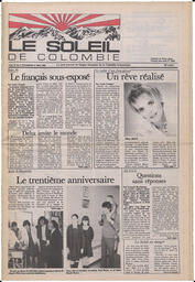 Le Soleil de Colombie, May 17, 1985, page 1