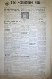 The Semiahmoo Sun and White Rock Weekly, August 24, 1950 (Page 1)