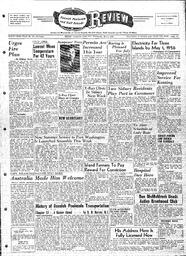 Saanich Peninsula And Gulf Islands Review Wed, May 4, 1955 (Page 1)