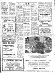 Saanich Peninsula And Gulf Islands Review Wed, December 5, 1945 (Page 8)