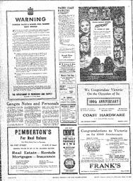 Saanich Peninsula And Gulf Islands Review Wed, March 17, 1943 (Page 4)