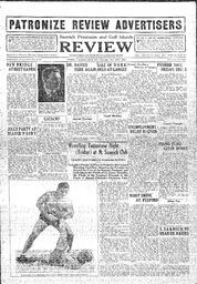 Saanich Peninsula And Gulf Islands Review Thu, November 27, 1930 (Page 1)