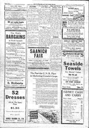 Saanich Peninsula And Gulf Islands Review Wed, August 14, 1935 (Page 4)