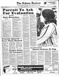 The Sidney Review Wed, February 20, 1974 (Page 1)